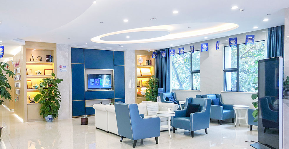 Clinic reception area
