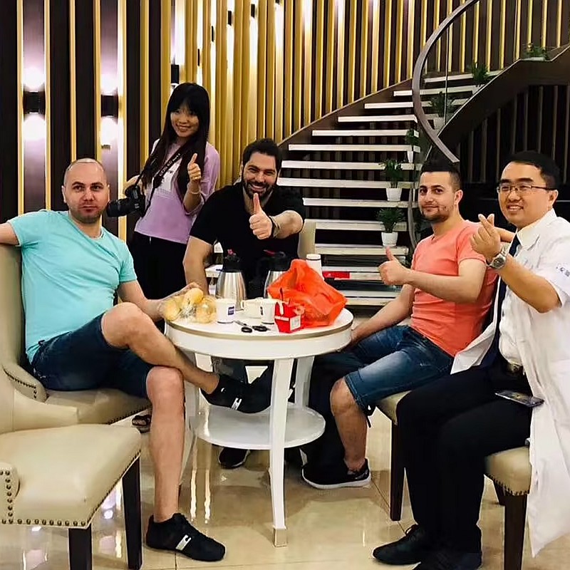 Happy Hair Transplant Patient - Barley Hospital