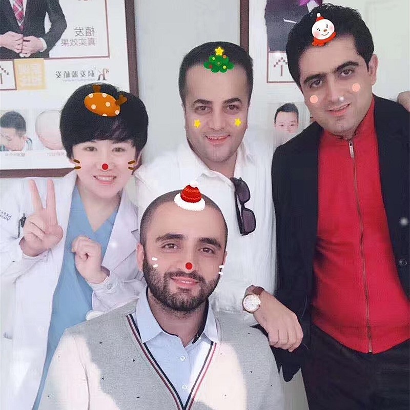 Happy Hair Transplant Patient - Barley Hospital