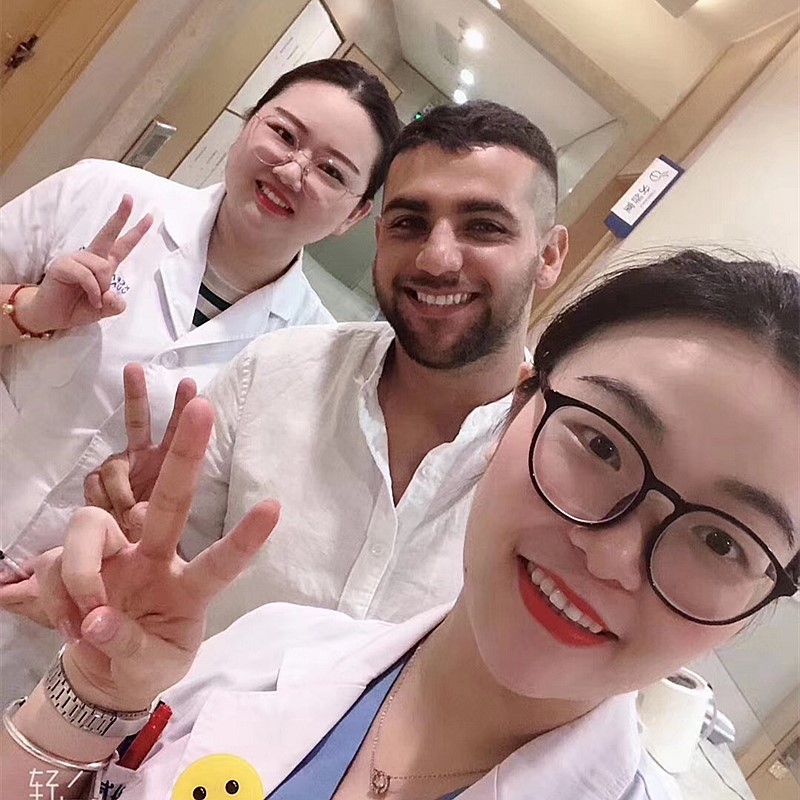 Happy Hair Transplant Patient - Barley Hospital