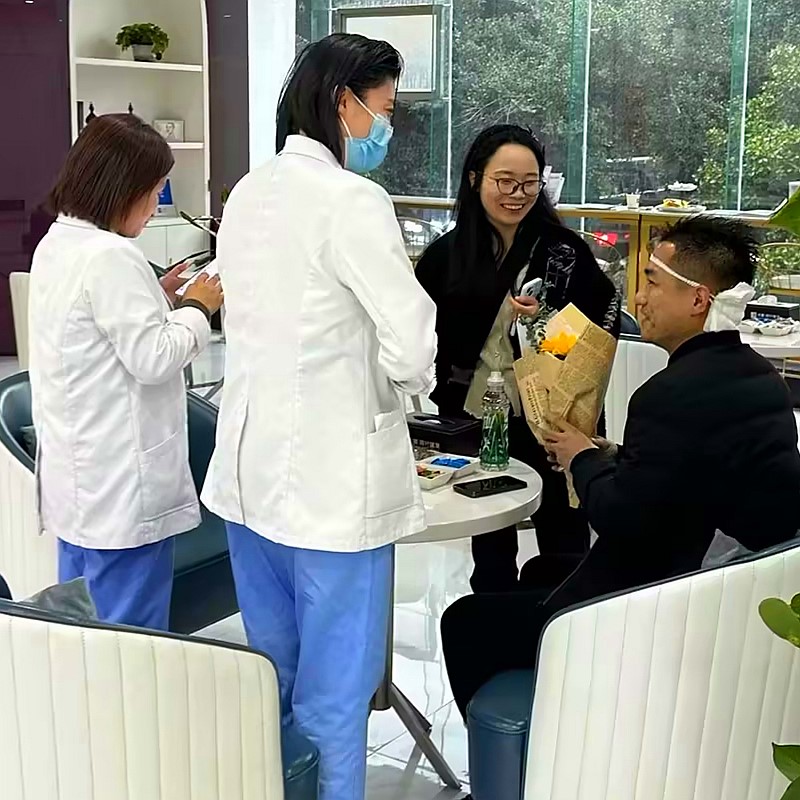 Happy Hair Transplant Patient - Barley Hospital