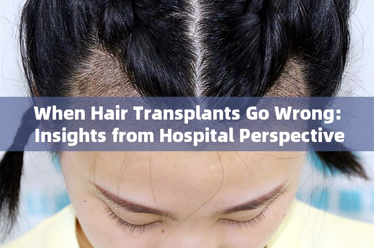 When Hair Transplants Go Wrong: Insights from Hospital Perspective